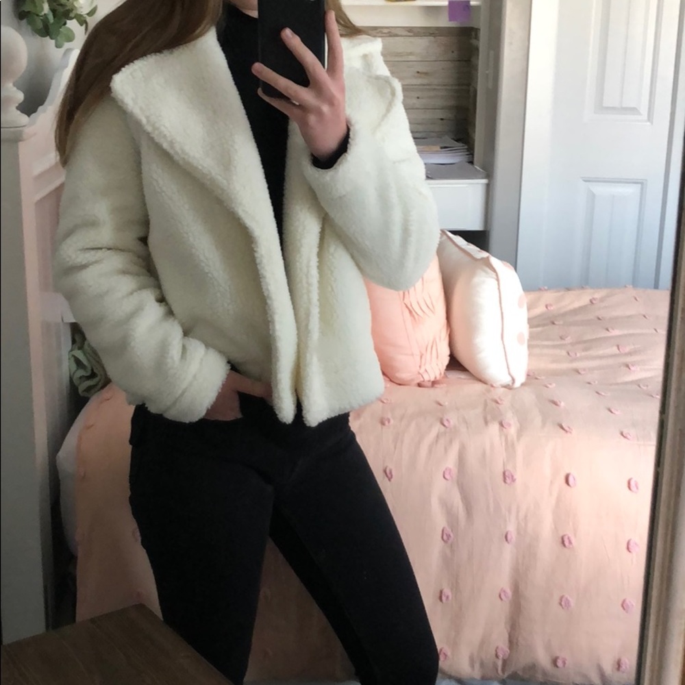 Banana Republic Sherpa Coat
